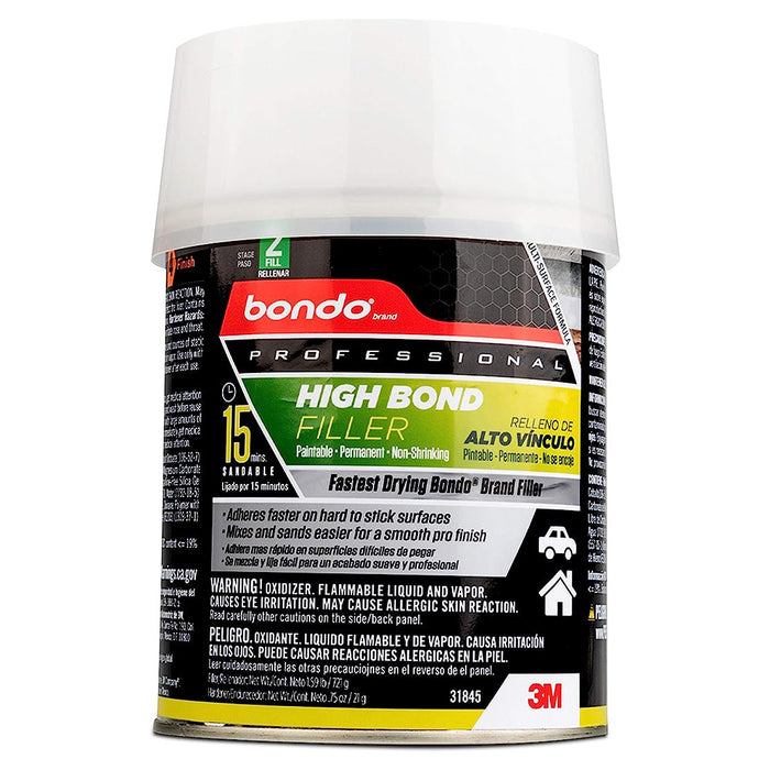 Bondo 31845 Qt Professional High Bond Filler — Painters Solutions